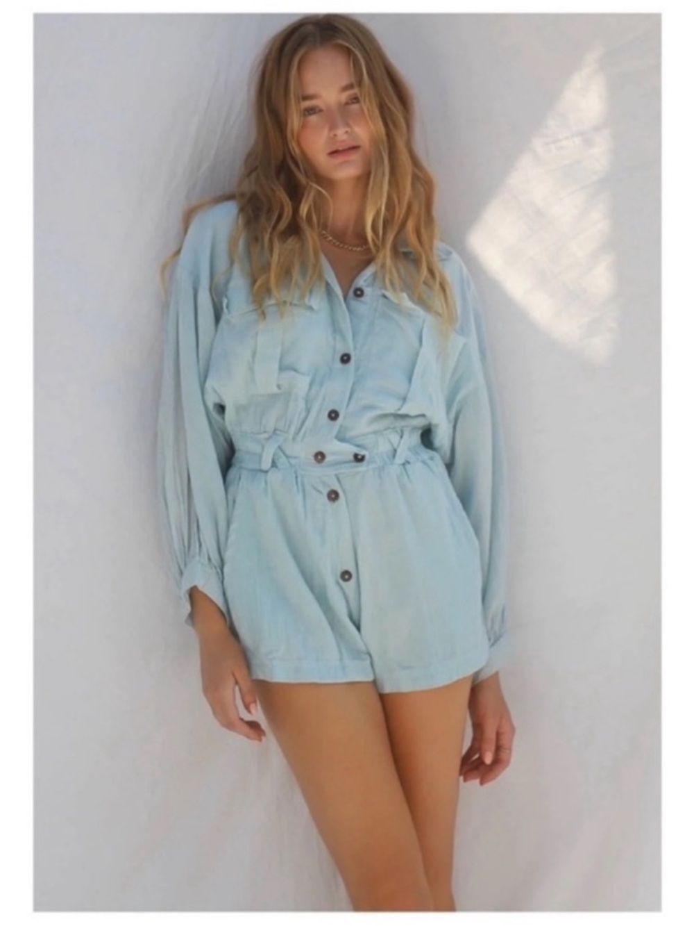 New! JEN'S PIRATE BOOTY “Satisfaction” Jibarita Boho 100% Cotton Romper